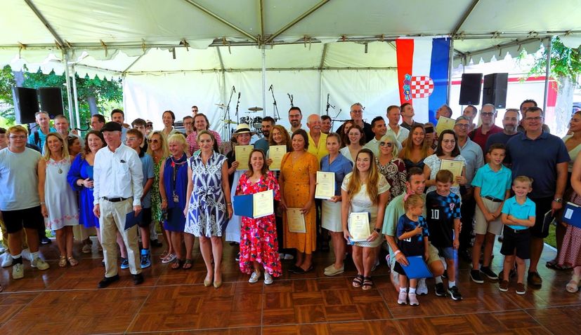 Croatian citizenship ceremony highlights LA's vibrant Croatian festival