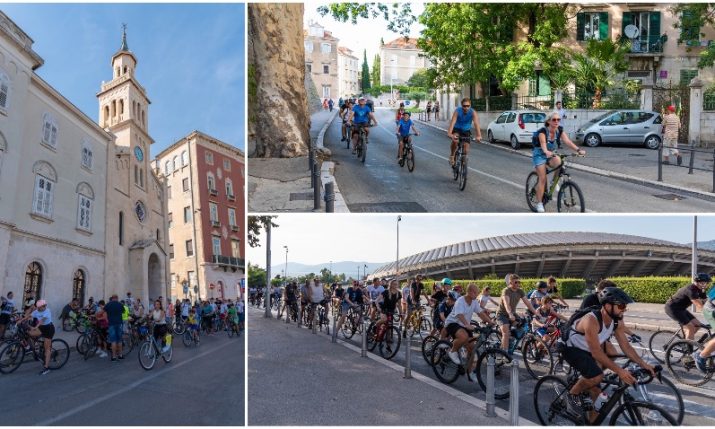 PHOTOS: Streets of Split taken over by bikes on Sunday