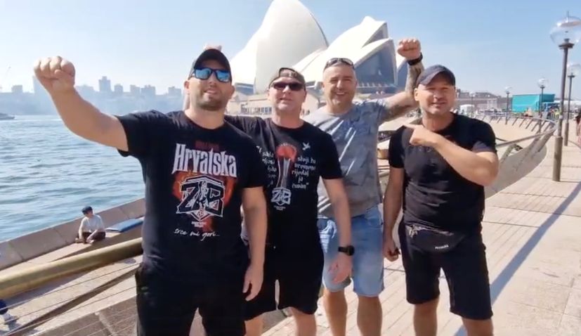 The Zaprešić Boys have arrived in Sydney (Instagram/Zapresic Boys)