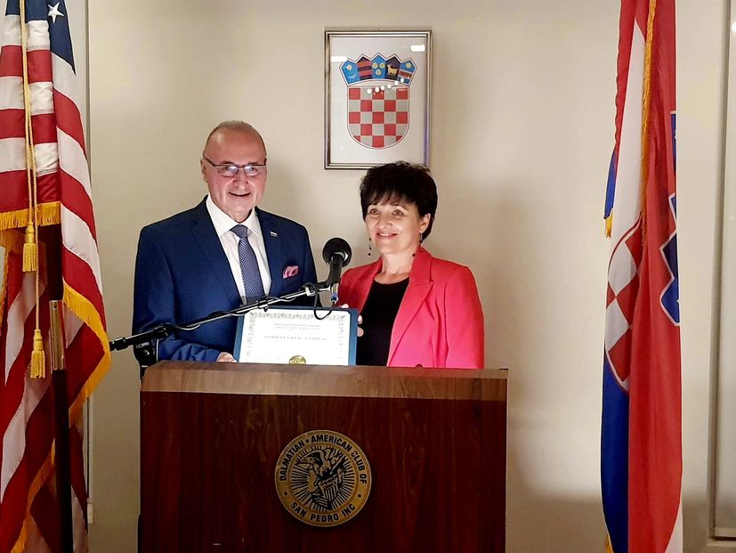 Croatian Americans are "informal ambassadors of Croatia"