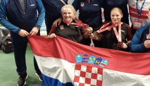Croatian para table tennis players European champions for the fifth time