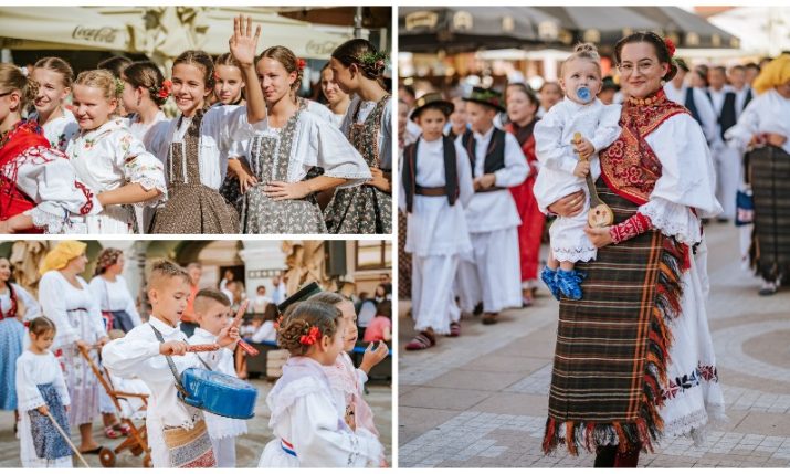2,000 kids show how Croatian tradition is loved and respected with folk costume parade
