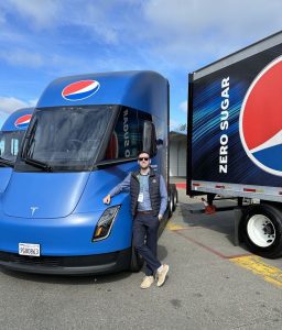 Croatian-American leading world’s first commercial Tesla Semi truck deployment with PepsiCo