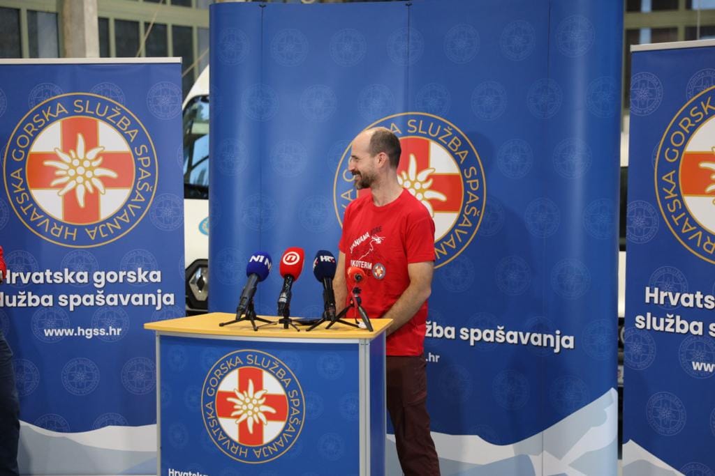 American rescued from cave in Turkey comes to Croatia to thank heroes who helped save him 
