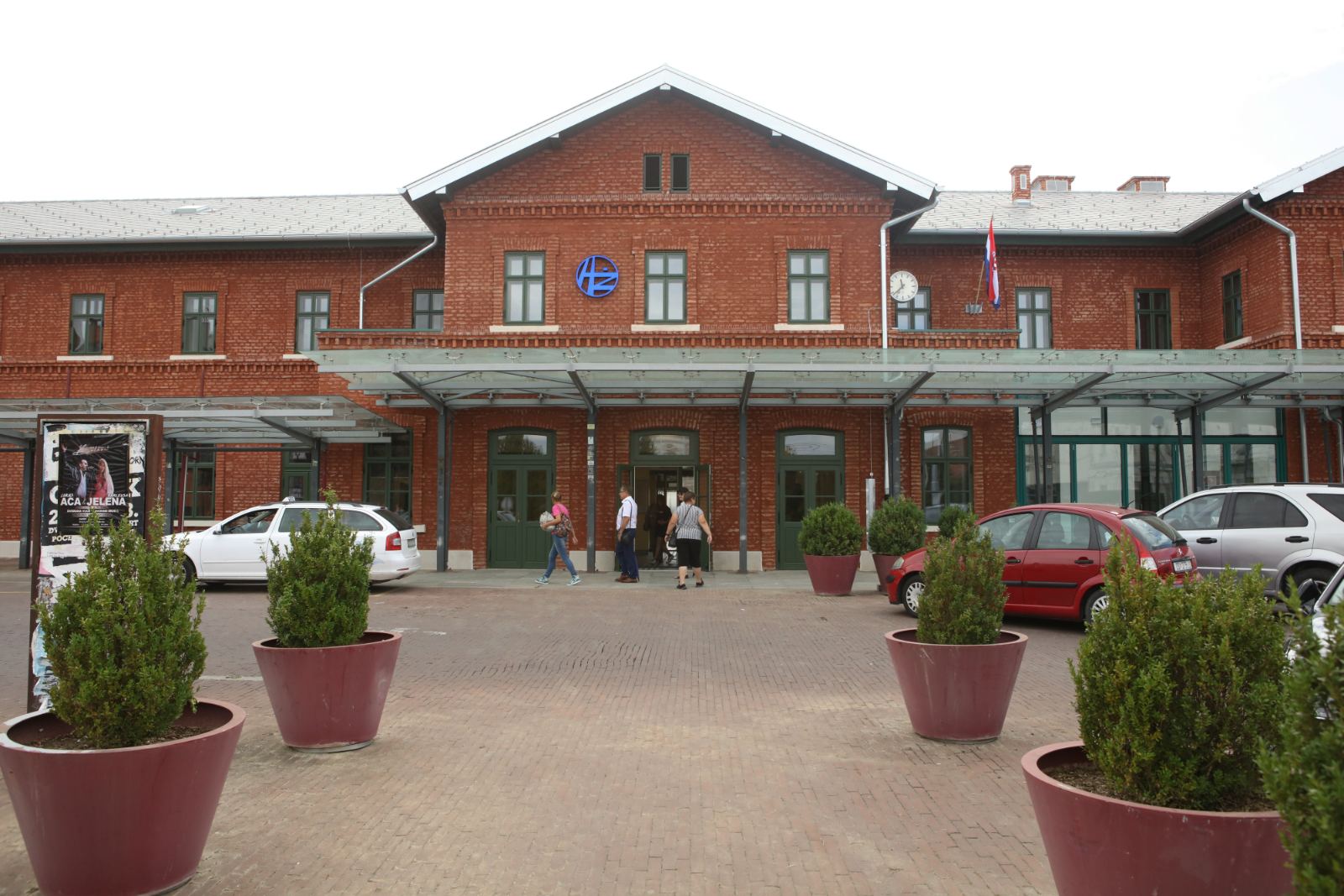 Osijek train station restored to its 125-year-old original look 