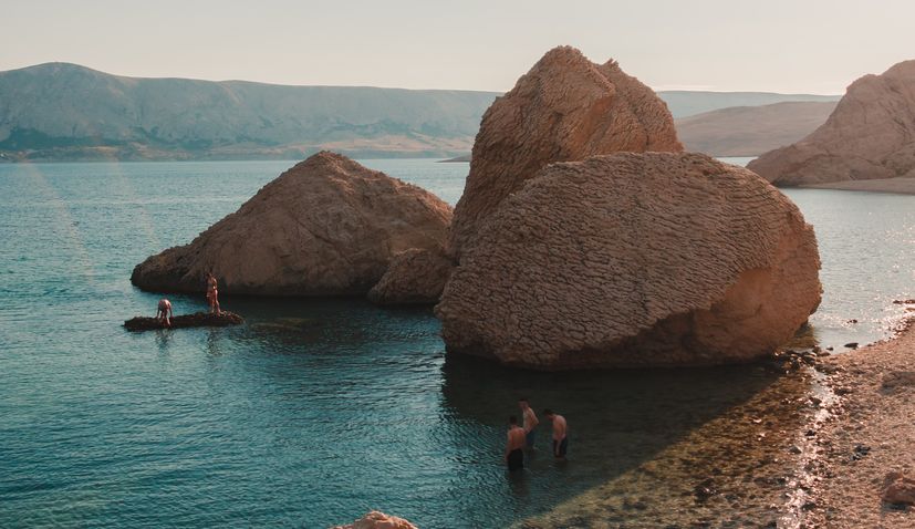 Mysterious hot water springs emerge around Croatia's Island of Pag