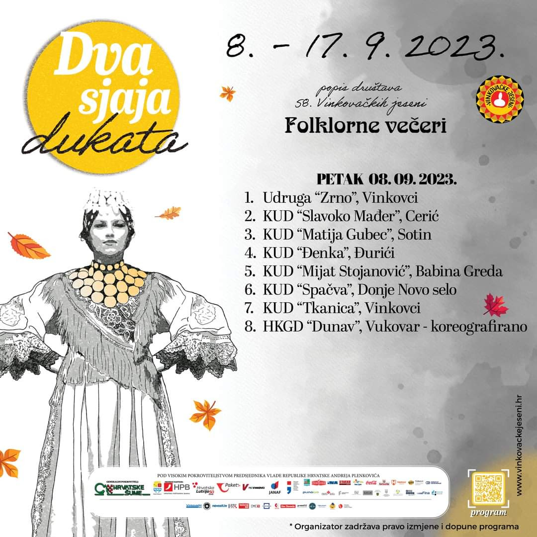 Vinkovci gears up for 58th Vinkovačke Jeseni: A celebration of tradition and culture