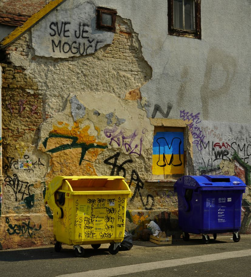 Zagreb’s new approach to tackle graffiti problem 
