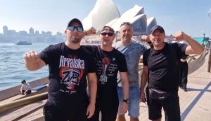 The Zaprešić Boys have arrived in Sydney from Croatia for their Australian tour.