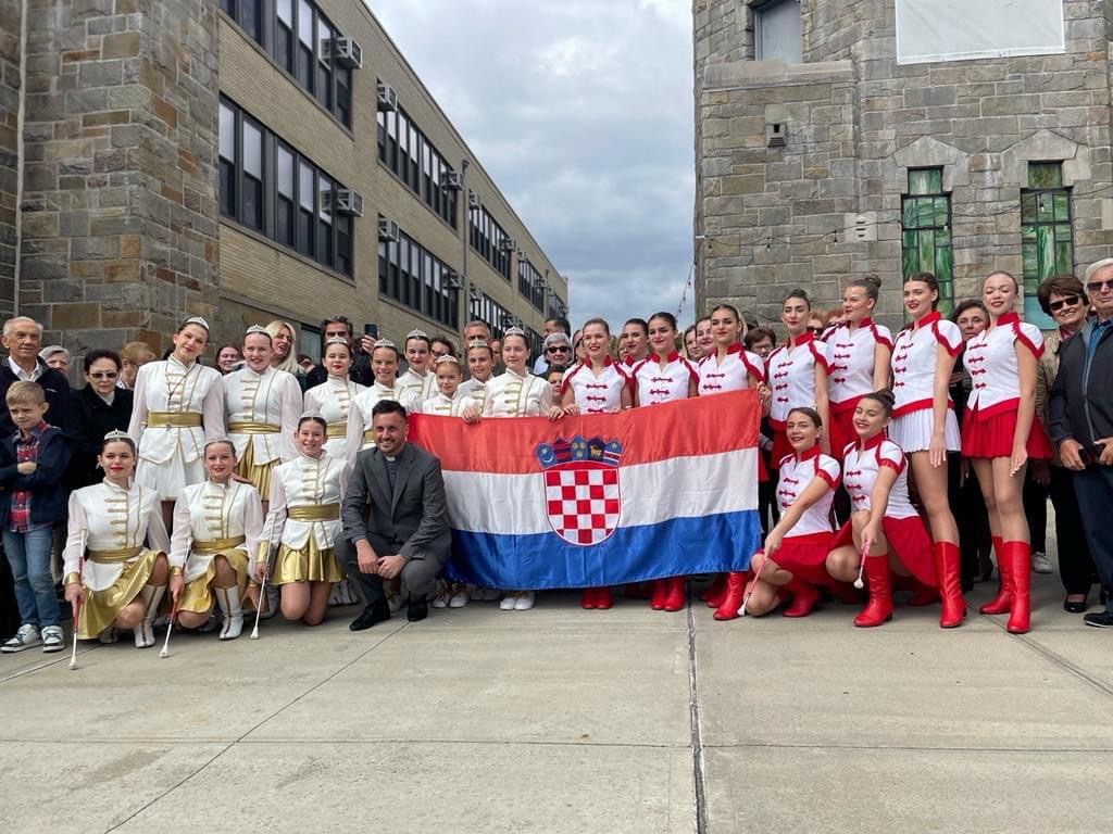 Croatian majorettes in Columbus Day Parade in New York for first time