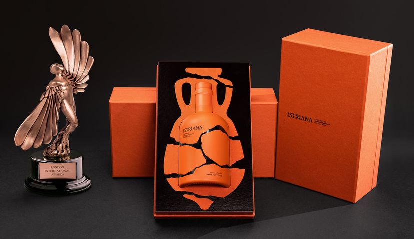 Olive oil bottle design from Croatia among best at prestigious London International Awards
