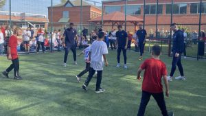 Croatian national team's gesture of support for firefighters and special needs community