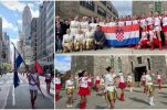 Majorettes from Croatia in Columbus Day Parade in New York for first time