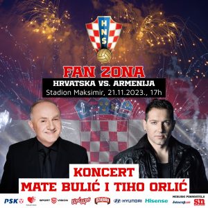 Fan Zone at Maksimir for Croatia v Armenia announced  