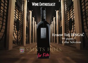 Highest-rated Croatian wine: Saints Hills Dingač awarded 99 points by Wine Enthusiast