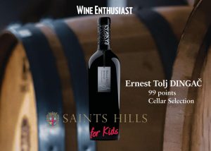 Highest-rated Croatian wine: Saints Hills Dingač awarded 99 points by Wine Enthusiast