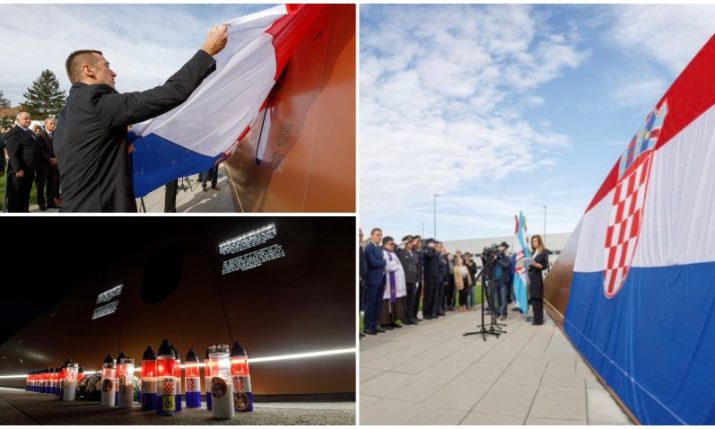 Memorial for Croatian Homeland War hero who downed aircraft unveiled in Vukovar