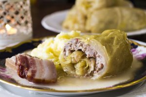 Best Sarma in Zagreb, a delicious dish consisting of stuffed rolled cabbage leaves, is widely enjoyed during winter in Croatia and is considered one of the most popular choices.