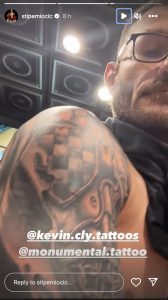 Stipe Miocic pays homage to Croatians roots with new tattoo