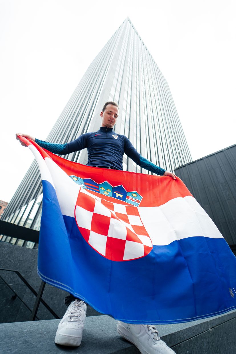 Croatian flag becomes world’s largest flag ever to fly on a jet ski 