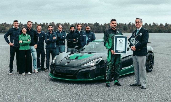 Watch Nico Rosberg Take Delivery Of The First Production Rimac Nevera