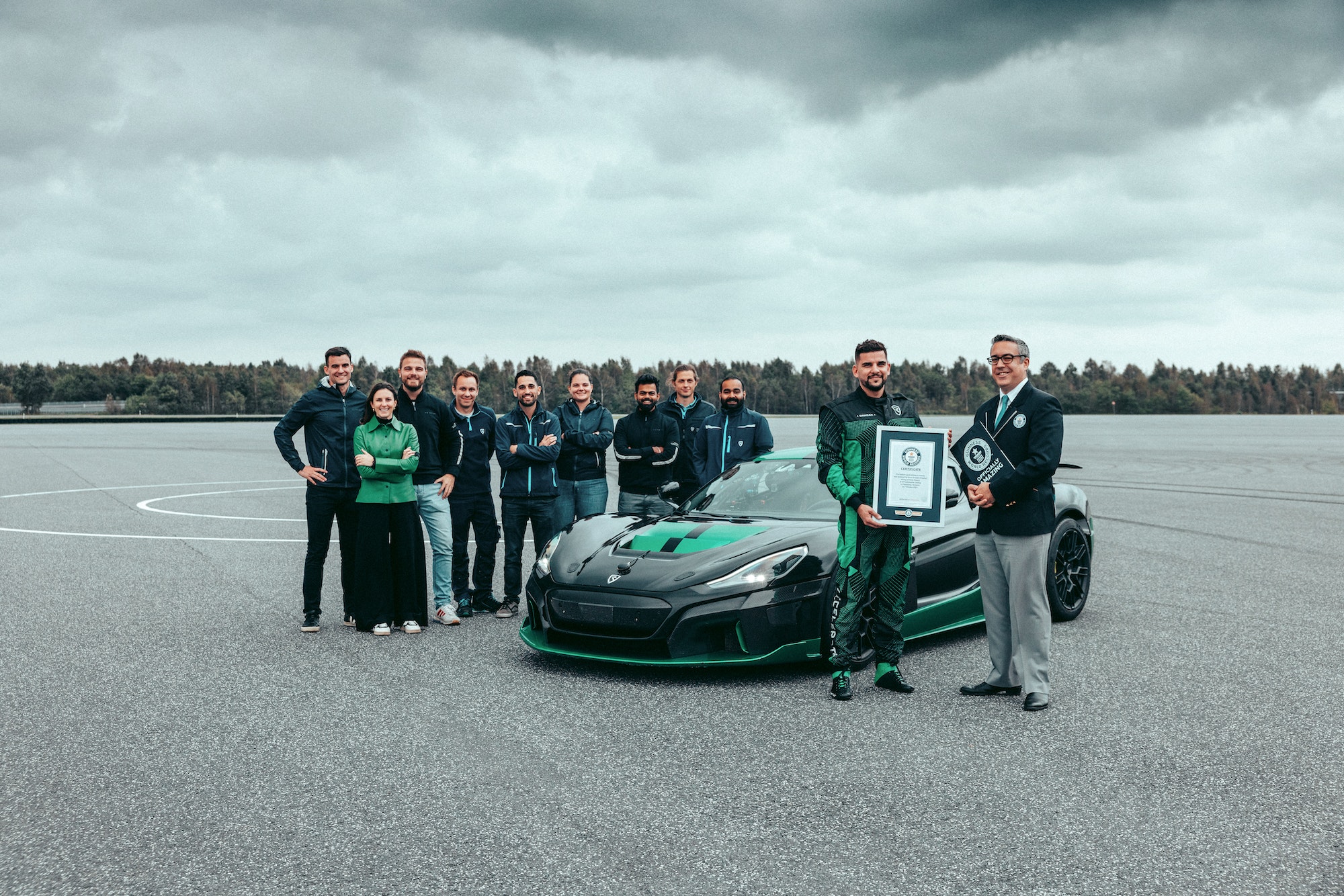 Rimac Nevera breaks Guinness World Record title…in reverse