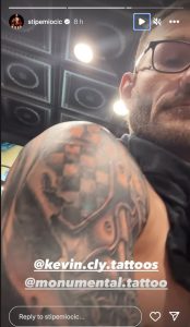 Stipe Miocic pays homage to Croatians roots with new tattoo
