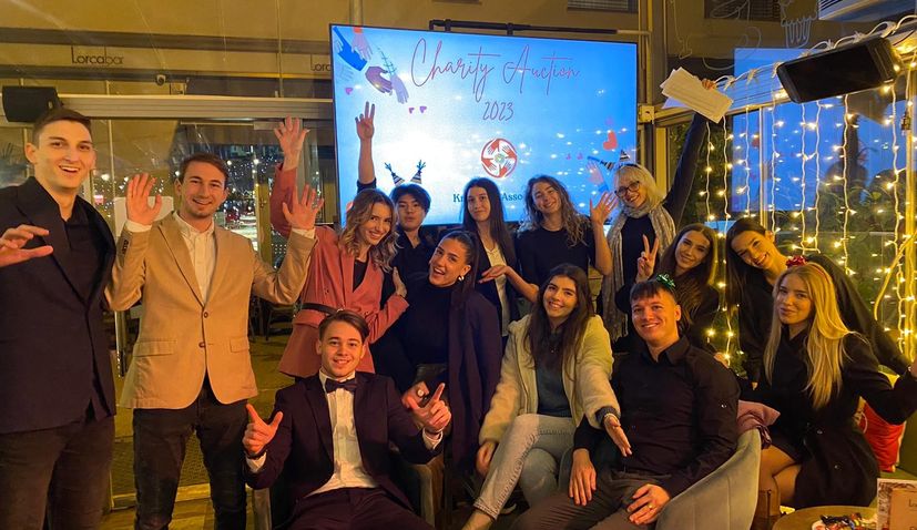 RIT Croatia students collect record €7,100 at the annual Charity Auction