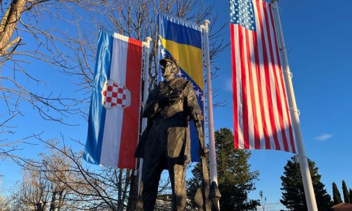 Croatian-American Pearl Harbor hero gets monument in Ljubuški