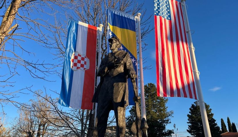 Croatian-American Pearl Harbor hero gets monument in Ljubuški