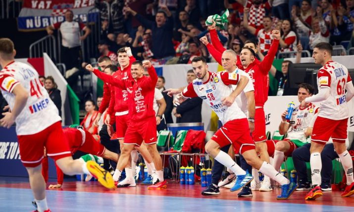 Sensational Croatia trounces Spain at Euro Handball