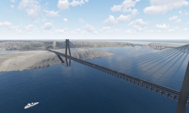 Plans for new dual-use Krk Island bridge unveiled
