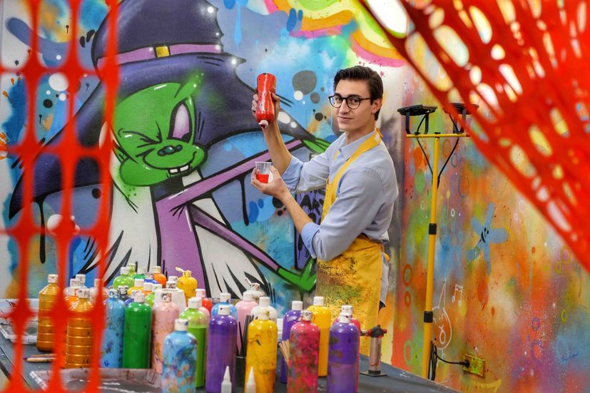 Meet Martin, former Croatian soldier who opened "The Art of Fun" in Zagreb