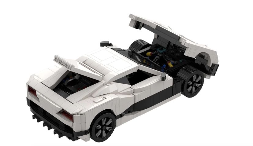 Croatian LEGO enthusiast creates Rimac car with 2412 bricks