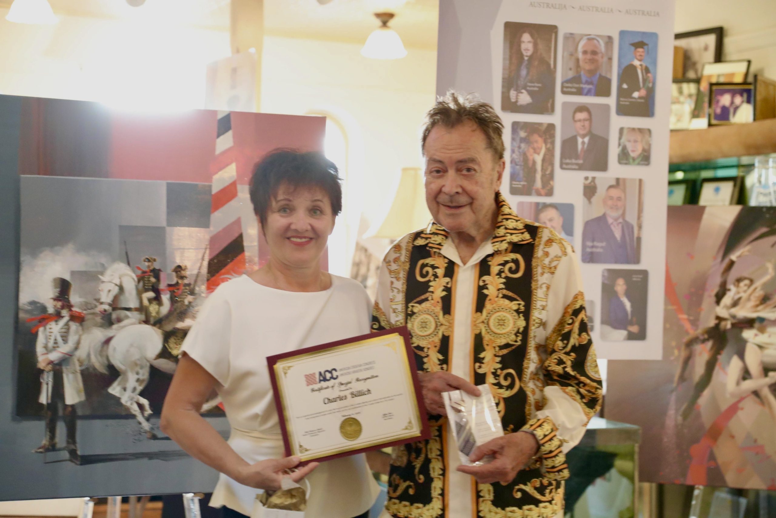 "Croats United by the Tie” arrives in Sydney 