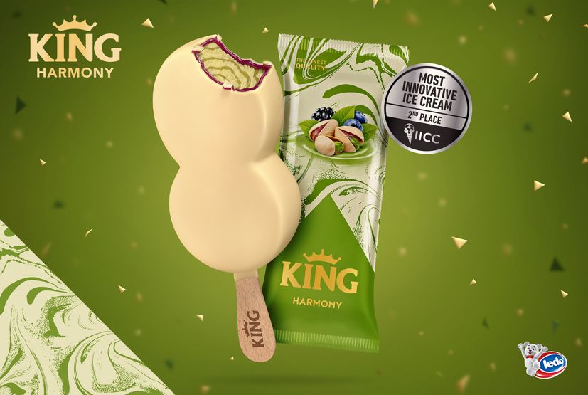 King Harmony from Croatia wins silver for world’s most innovative ice cream