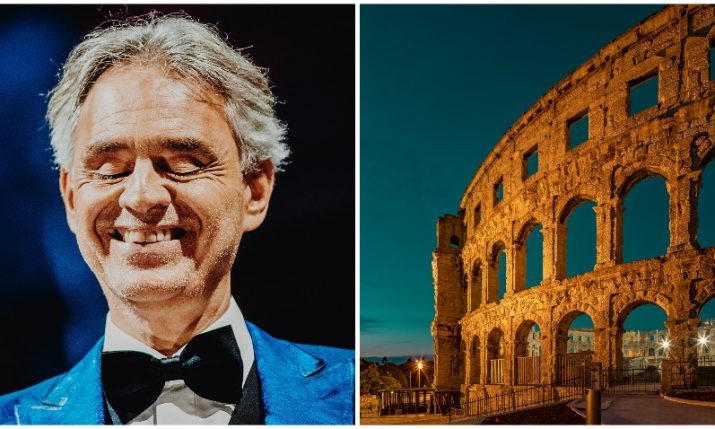 Andrea Bocelli coming to perform at Croatia’s Pula Arena this summer