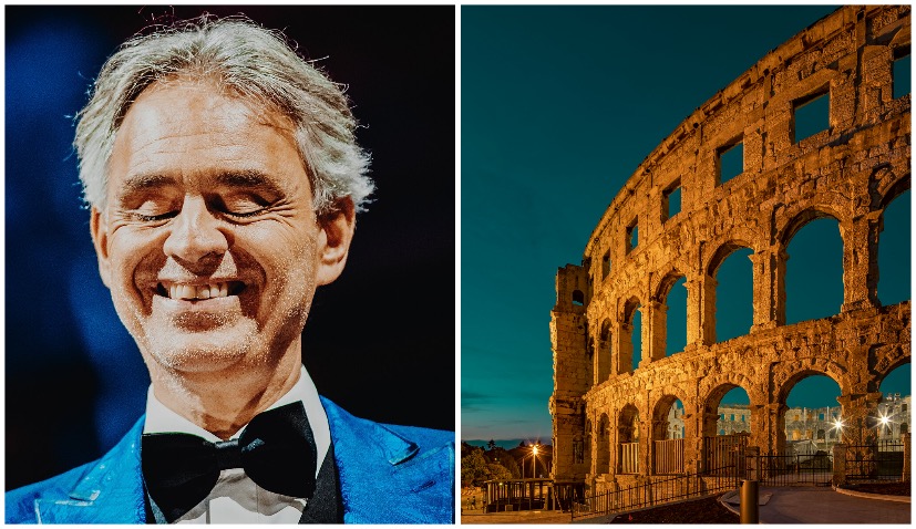 Andrea Bocelli coming to perform at Pula Arena