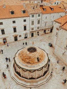 14th century city cistern discovered under Dubrovnik's famous fountain