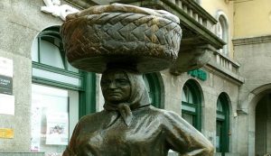 Zagreb's Beloved Kumica Barica Statue at Dolac Market