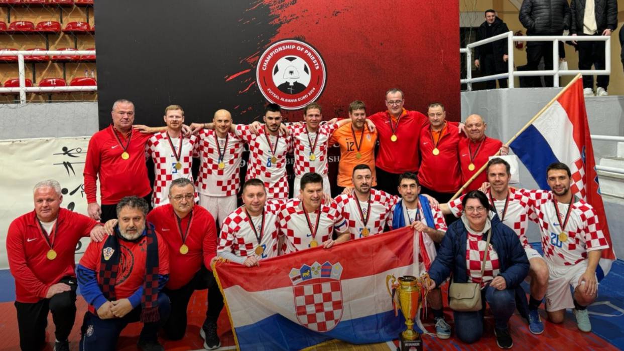 Croatian Priests become Futsal Champions of Europe