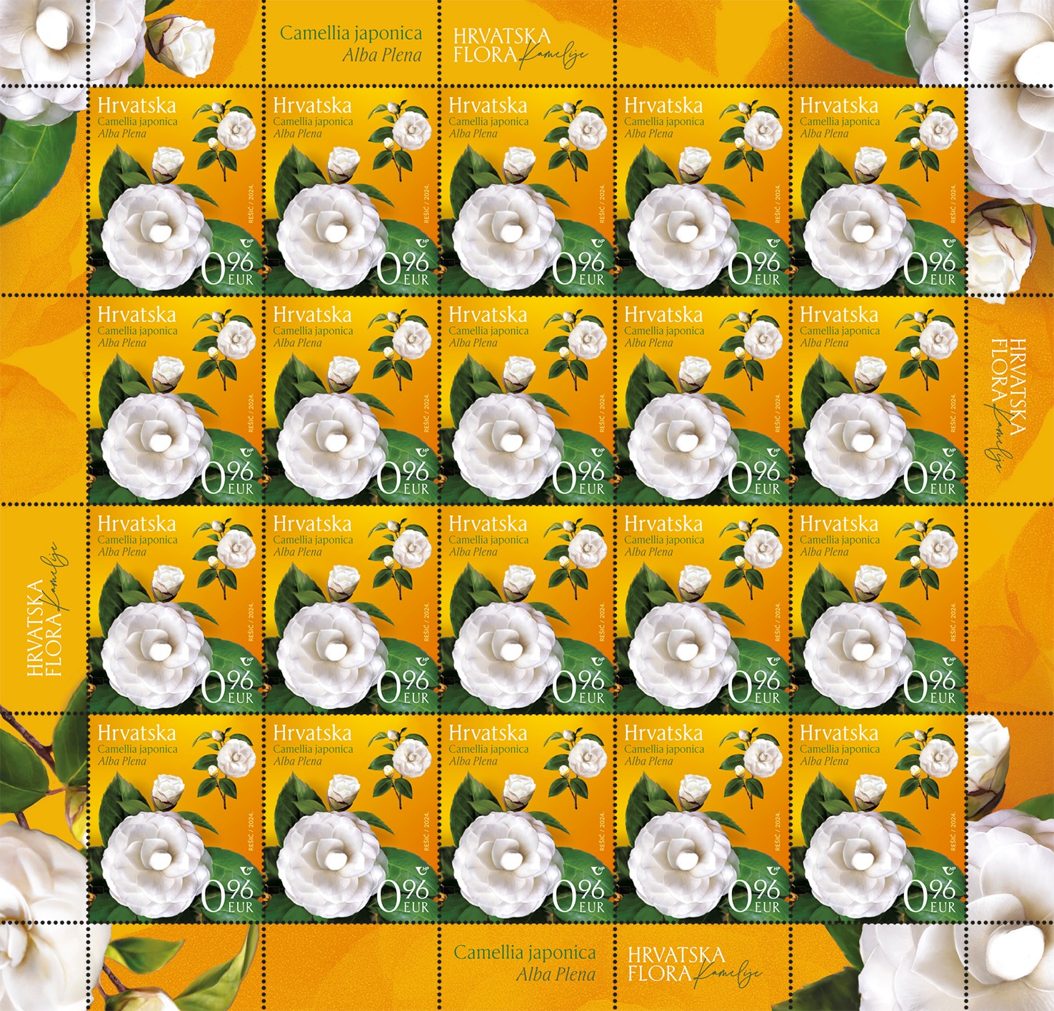 Explore Opatija's floral legacy with Croatian Post's new stamps. Learn about camellias' history, beauty, and significance in gardens worldwide.