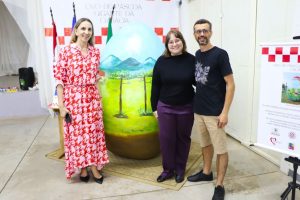 Gisele Horvatich, Michele Mrtvi e Secretaria Cultura Geison Cortez