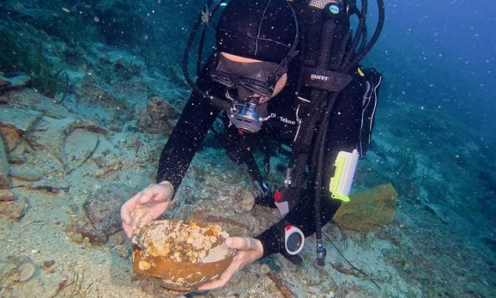 VIDEO: Ancient treasures recovered off Croatian island of Vis