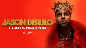 American singer-songwriter Jason Derulo will perform this summer at the Pula Arena in Croatia.