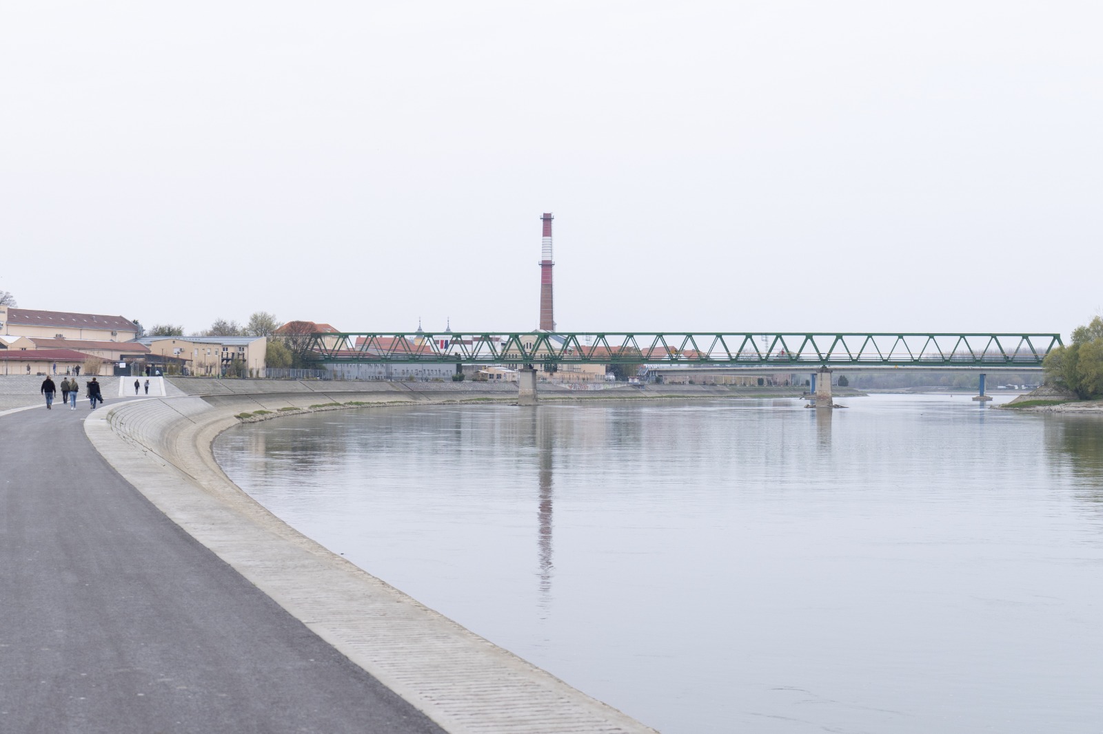 Osijek’s new promenade 
