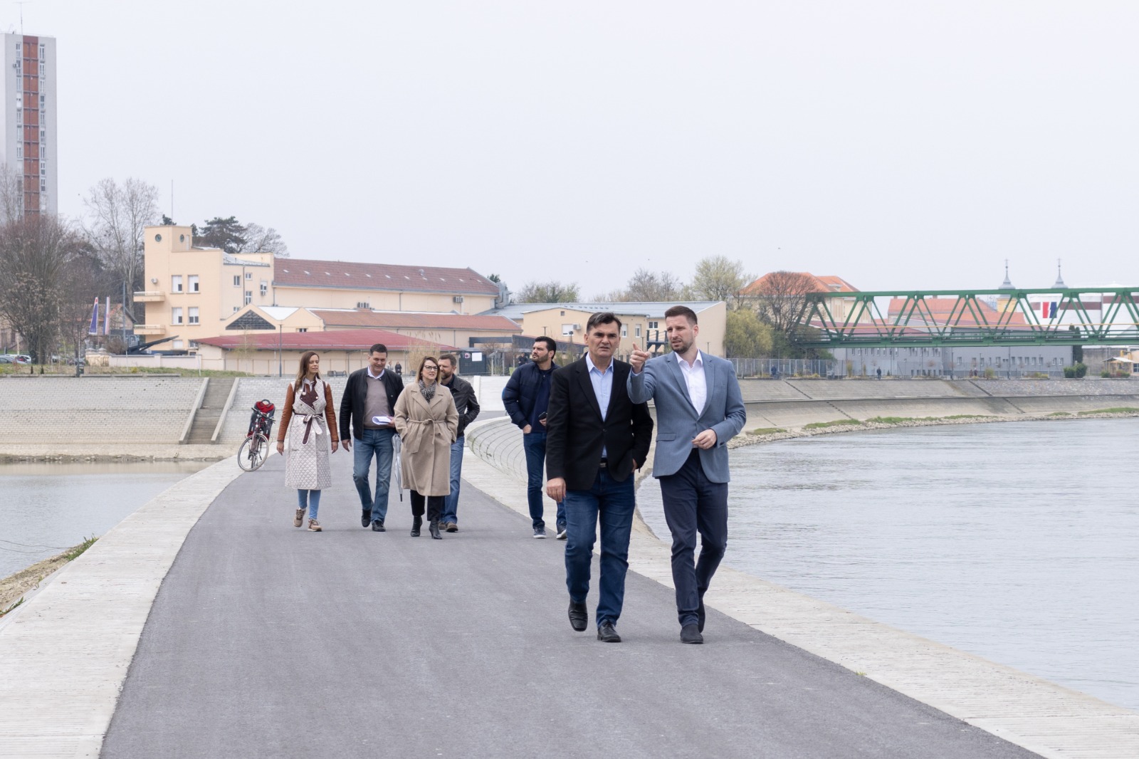 Osijek’s new promenade to be longest in this part of Europe