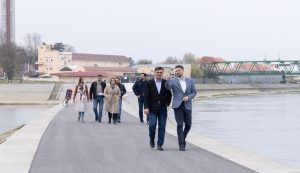 Osijek’s new promenade connects upper and lower town