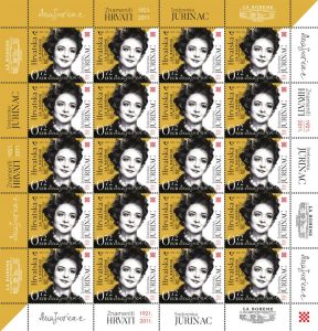 Renowned Croats on postage stamps