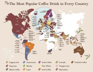 most popular coffee drink in Croatia